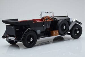 Rolls-Royce Phantom I Кабриолет Черен Kyosho 1:18 08931BK Метал — снимка 3 от 8