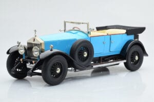 Rolls-Royce Phantom I Кабриолет Син Kyosho 1:18 08931LB Метал — снимка 2 от 9
