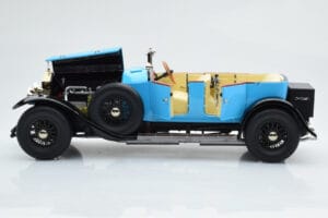 Rolls-Royce Phantom I Кабриолет Син Kyosho 1:18 08931LB Метал — снимка 7 от 9