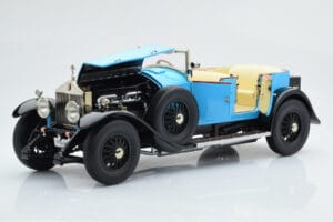 Rolls-Royce Phantom I Кабриолет Син Kyosho 1:18 08931LB Метал — снимка 8 от 9