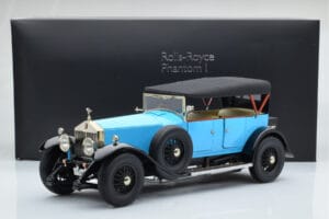 Rolls-Royce Phantom I Кабриолет Син Kyosho 1:18 08931LB Метал — снимка 9 от 9
