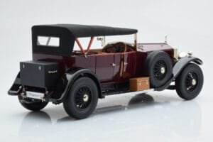 Rolls-Royce Phantom I Кабриолет Бордо Червен Kyosho 1:18 08931R Метал — снимка 3 от 10