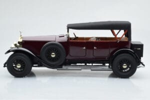 Rolls-Royce Phantom I Кабриолет Бордо Червен Kyosho 1:18 08931R Метал — снимка 4 от 10