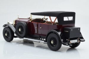 Rolls-Royce Phantom I Кабриолет Бордо Червен Kyosho 1:18 08931R Метал — снимка 6 от 10