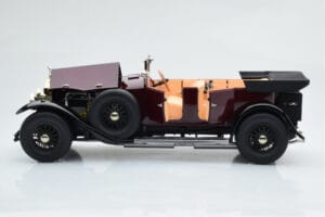 Rolls-Royce Phantom I Кабриолет Бордо Червен Kyosho 1:18 08931R Метал — снимка 8 от 10