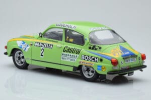 Saab 96 V4 #2 S. Blomqvist / H. Sylvan Rally Sweden 1976 IXO 1:18 18RMC085B Метал — снимка 5 от 6