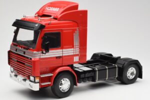 Scania 143M 470 Topline Червен MCG 1:18