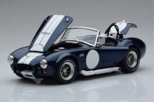 Shelby Cobra 427 S/C Тъмносин Kyosho 1:18 08048DBL Метал — снимка 2 от 9