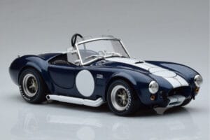 Shelby Cobra 427 S/C Тъмносин Kyosho 1:18 08048DBL Метал — снимка 5 от 9
