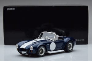 Shelby Cobra 427 S/C Тъмносин Kyosho 1:18 08048DBL Метал — снимка 9 от 9
