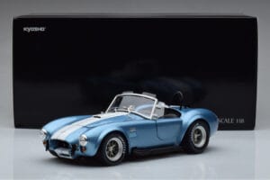 Shelby Cobra 427 S/C Светлосин Kyosho 1:18 08048SBL Метал — снимка 9 от 9