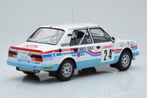 Skoda 130 L Night Version #24 J. Augland Rally Monte Carlo 1987 IXO 1:18 18RMC156 Метал — снимка 2 от 6