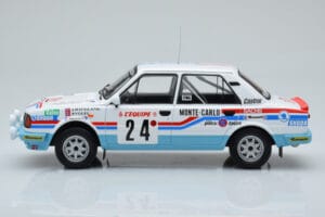 Skoda 130 L Night Version #24 J. Augland Rally Monte Carlo 1987 IXO 1:18 18RMC156 Метал — снимка 3 от 6
