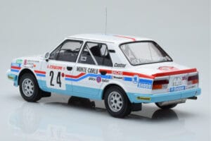 Skoda 130 L Night Version #24 J. Augland Rally Monte Carlo 1987 IXO 1:18 18RMC156 Метал — снимка 5 от 6