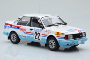 Skoda 130 LR #22 S. Kvaizar / J. Janecek Rally Acropolis 1986 IXO 1:18 18RMC157B Метал — снимка 4 от 6