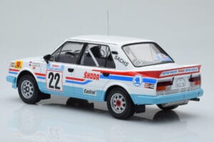 Skoda 130 LR #22 S. Kvaizar / J. Janecek Rally Acropolis 1986 IXO 1:18 18RMC157B Метал — снимка 5 от 6