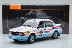 Skoda 130 LR #22 S. Kvaizar / J. Janecek Rally Acropolis 1986 IXO 1:18 18RMC157B Метал — снимка 6 от 6