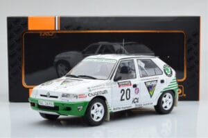 Skoda Felicia #20 S. Blomqvist / B. Cederberg Rally RAC Lombard 1995 IXO 1:18 18RMC147 Метал — снимка 6 от 6