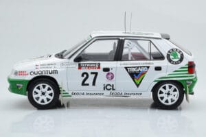 Skoda Felicia #27 P. Sibera / P. Gross Rally RAC Lombard 1995 IXO 1:18 18RMC148 Метал — снимка 3 от 6