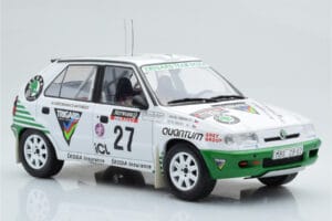 Skoda Felicia #27 P. Sibera / P. Gross Rally RAC Lombard 1995 IXO 1:18 18RMC148 Метал — снимка 4 от 6