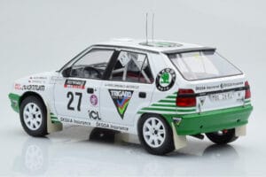 Skoda Felicia #27 P. Sibera / P. Gross Rally RAC Lombard 1995 IXO 1:18 18RMC148 Метал — снимка 5 от 6