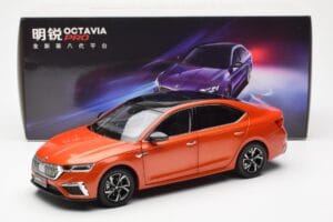 Skoda Octavia Pro Оранжев FAW 1:18 ZMR000006ORA Метал — снимка 8 от 8