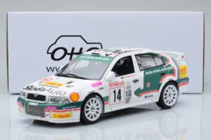 Skoda Octavia WRC #14 D. Auriol / D. Giraudet Rally Monte Carlo 2003 Otto 1:18 OT431 Смола — снимка 6 от 6