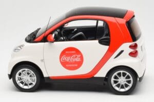 Smart Fortwo 451 Coca-Cola Minichamps 1:18 150036301 Метал — снимка 4 от 8