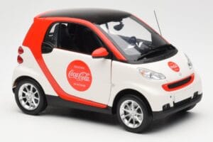 Smart Fortwo 451 Coca-Cola Minichamps 1:18 150036301 Метал — снимка 6 от 8