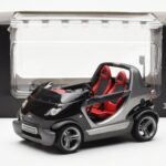 Smart Fortwo Crossblade Кабриолет Сребрист Черен Kyosho 1:18 - image 6 of 6