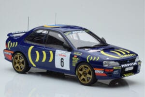 Subaru Impreza 555 #6 P. Liatti / C. Cassina Tour de Corse 1995 IXO 1:18 18RMC063C Метал — снимка 4 от 6