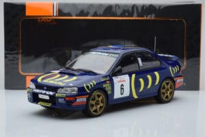 Subaru Impreza 555 #6 P. Liatti / C. Cassina Tour de Corse 1995 IXO 1:18 18RMC063C Метал — снимка 6 от 6