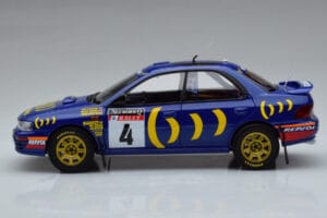 Subaru Impreza #4 C. McRae / D. Ringer Winner RAC Rally 1994 Kyosho 1:18 08962A Метал — снимка 4 от 9