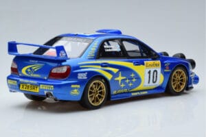 Subaru Impreza WRC #10 T. Makinen / K. Lindstrom Rally Monte Carlo Night Version 2002 Otto 1:18 OT784 Смола — снимка 2 от 6
