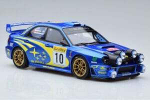 Subaru Impreza WRC #10 T. Makinen / K. Lindstrom Rally Monte Carlo Night Version 2002 Otto 1:18 OT784 Смола — снимка 4 от 6