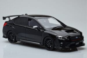 Subaru Impreza WRX STI Nurburgring Challenge Package Черен Kyosho 1:18 KSR18021BK Смола — снимка 4 от 6