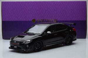 Subaru Impreza WRX STI Nurburgring Challenge Package Черен Kyosho 1:18 KSR18021BK Смола — снимка 6 от 6