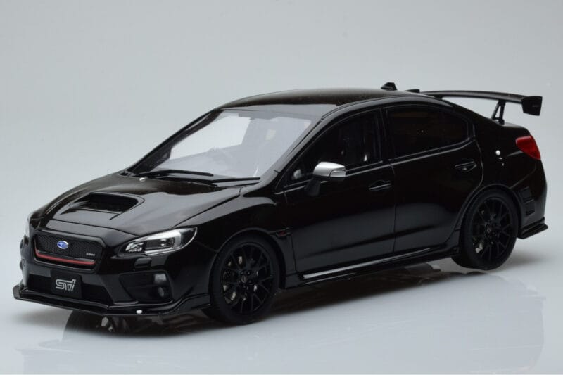 Subaru Impreza WRX STI Nurburgring Challenge Package Черен Kyosho 1:18