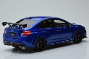 Subaru Impreza WRX STI Nurburgring Challenge Package Синьо Kyosho 1:18 KSR18021BL Смола — снимка 2 от 5