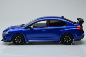 Subaru Impreza WRX STI Nurburgring Challenge Package Синьо Kyosho 1:18 KSR18021BL Смола — снимка 3 от 5