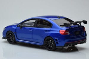 Subaru Impreza WRX STI Nurburgring Challenge Package Синьо Kyosho 1:18 KSR18021BL Смола — снимка 4 от 5
