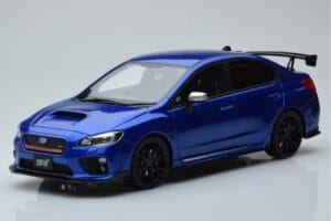 Subaru Impreza WRX STI Nurburgring Challenge Package Синьо Kyosho 1:18