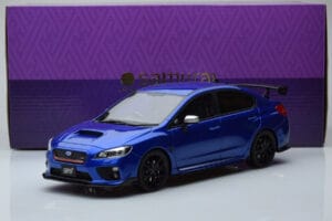 Subaru Impreza WRX STI Nurburgring Challenge Package Синьо Kyosho 1:18 KSR18021BL Смола — снимка 5 от 5