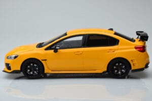 Subaru Impreza WRX STI Nurburgring Challenge Package Жълт Kyosho 1:18 KSR18021Y Смола — снимка 3 от 5