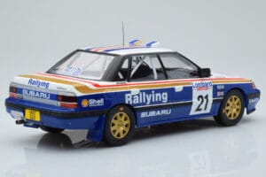 Subaru Legacy RS #21 C. McRae / D. Ringer RAC Rally 1991 IXO 1:18 18RMC080B Метал — снимка 2 от 6