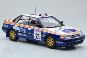 Subaru Legacy RS #21 C. McRae / D. Ringer RAC Rally 1991 IXO 1:18 18RMC080B Метал — снимка 4 от 6