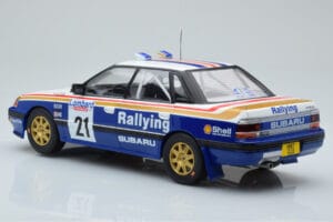Subaru Legacy RS #21 C. McRae / D. Ringer RAC Rally 1991 IXO 1:18 18RMC080B Метал — снимка 5 от 6