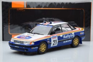 Subaru Legacy RS #21 C. McRae / D. Ringer RAC Rally 1991 IXO 1:18 18RMC080B Метал — снимка 6 от 6