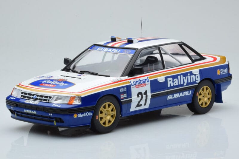 Subaru Legacy RS #21 C. McRae / D. Ringer RAC Rally 1991 IXO 1:18