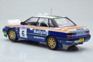 Subaru Legacy RS Night Version #6 M. Alen / I. Kivimaki RAC Rally 1991 IXO 1:18 18RMC080A Метал — снимка 5 от 6